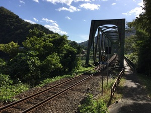 三江線鉄橋（第一江川橋梁）
