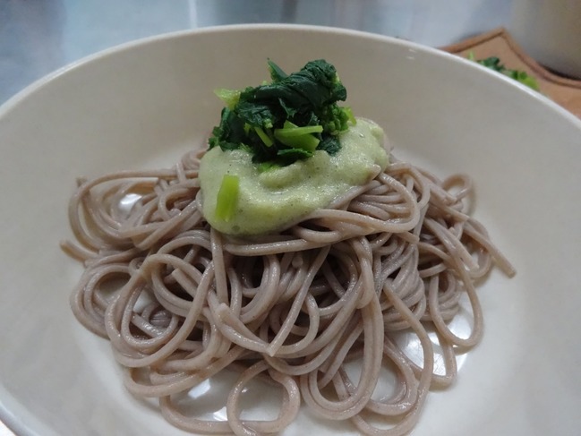 ワサビ自然薯とろろ蕎麦