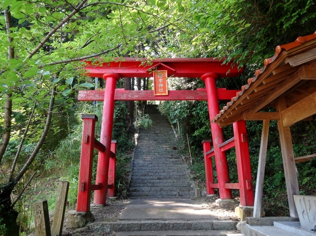 戸田柿本神社（鳥居）