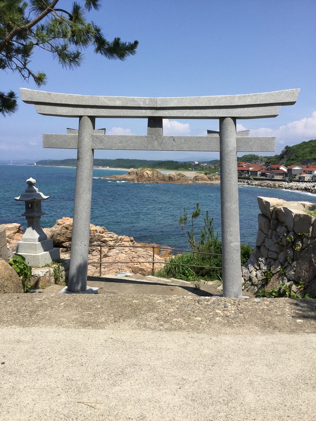 二の鳥居からの景色