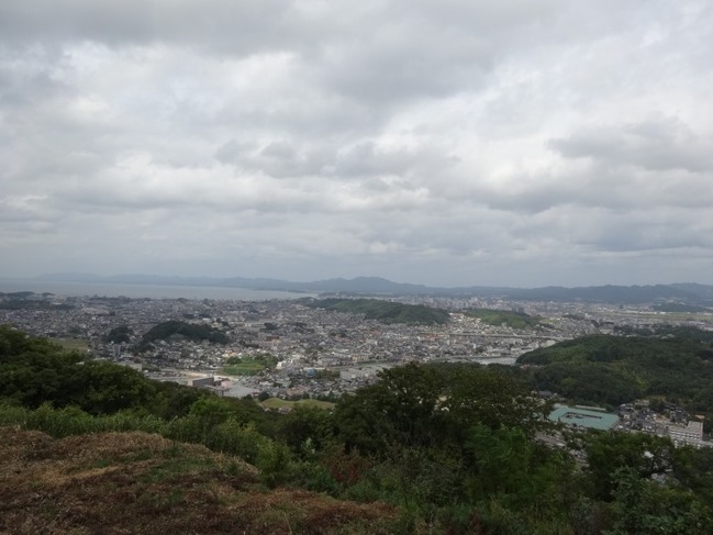 山頂から（宍道湖方面）