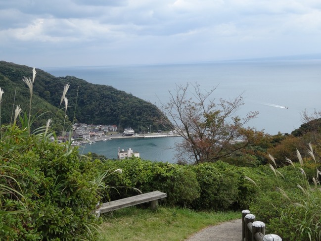 五本松公園から美保湾を望む