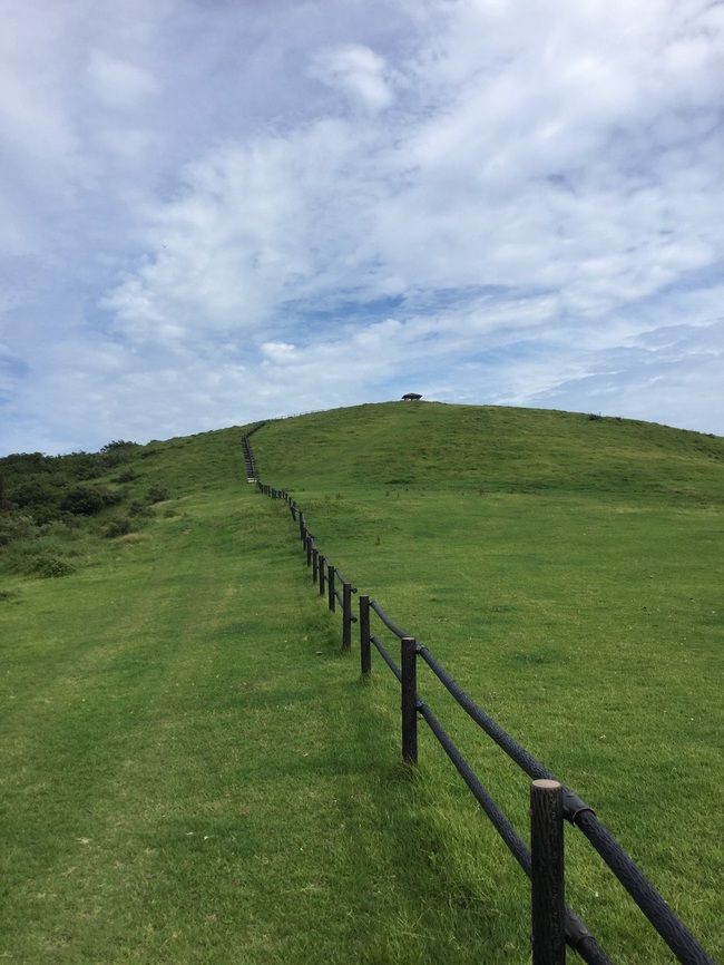 展望所まで続く遊歩道