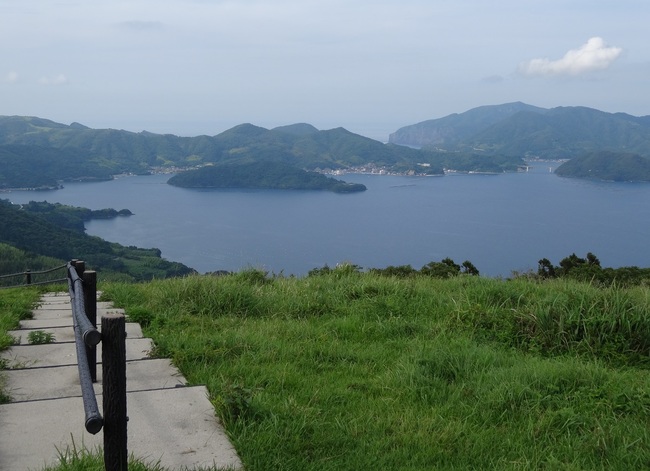 西ノ島の町並み