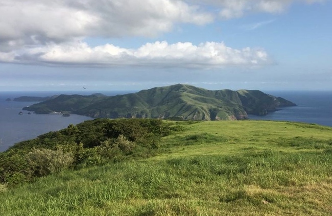 向こう側は知夫里島（知夫村）