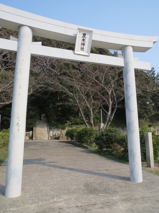 黒木神社の鳥居