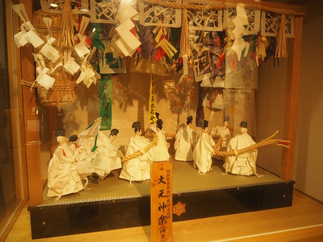 大元神楽伝承館（綱貫模型）