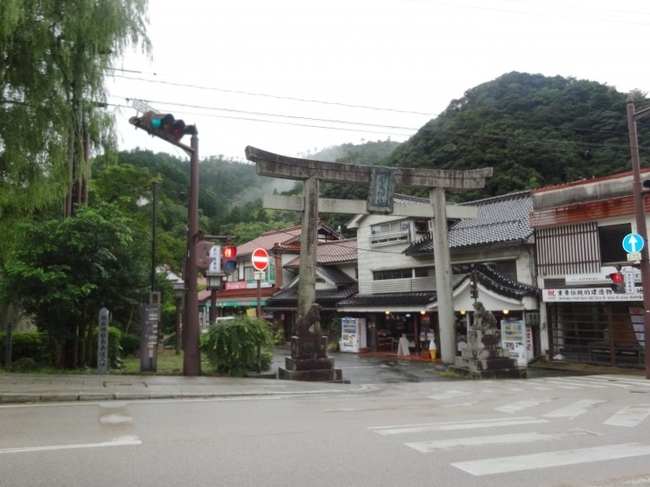 津和野の町中