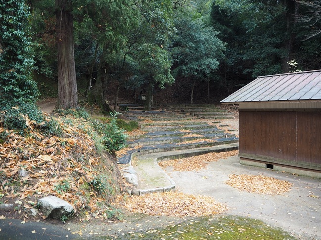 松尾山八幡宮　奥の森