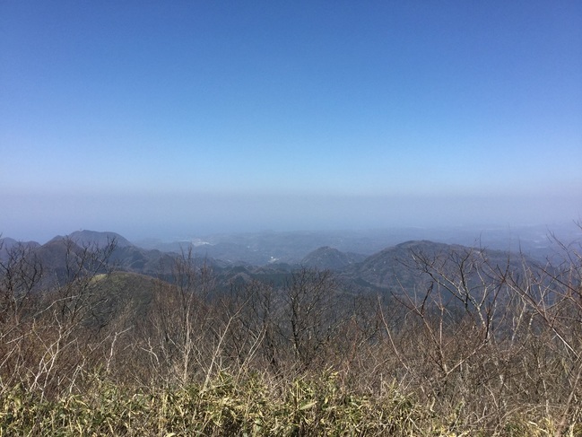 大江高山山頂からの景色