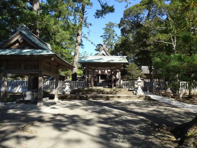 水若酢神社（手水舎）