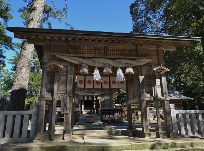 水若酢神社（随神門）