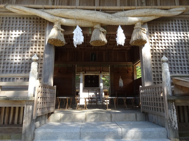 水若酢神社拝殿