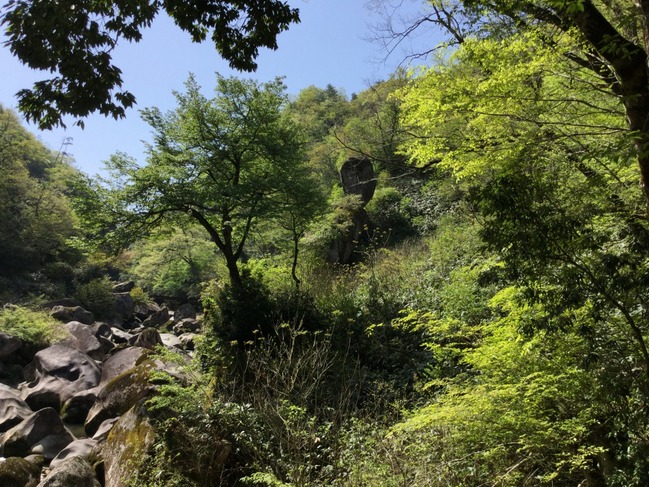 水瓶岩遠景