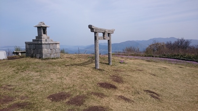 船通山の山頂