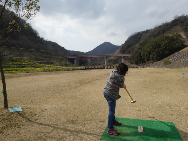 グラウンド・ゴルフ挑戦中2