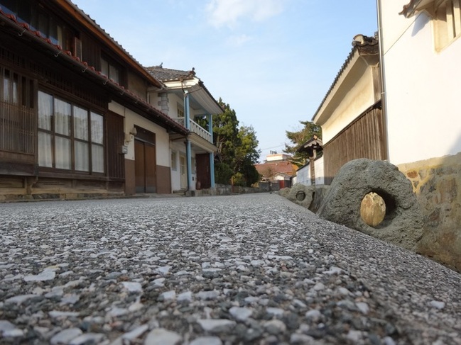 天領江津本町甍街道