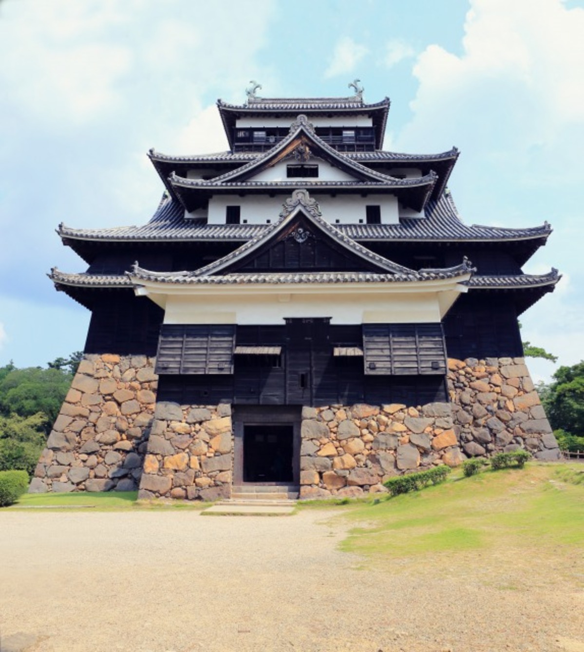 松江城の天守閣