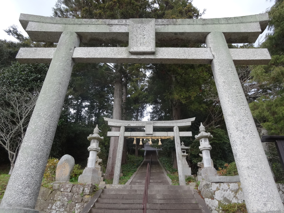 佐香神社（松尾神社）鳥居