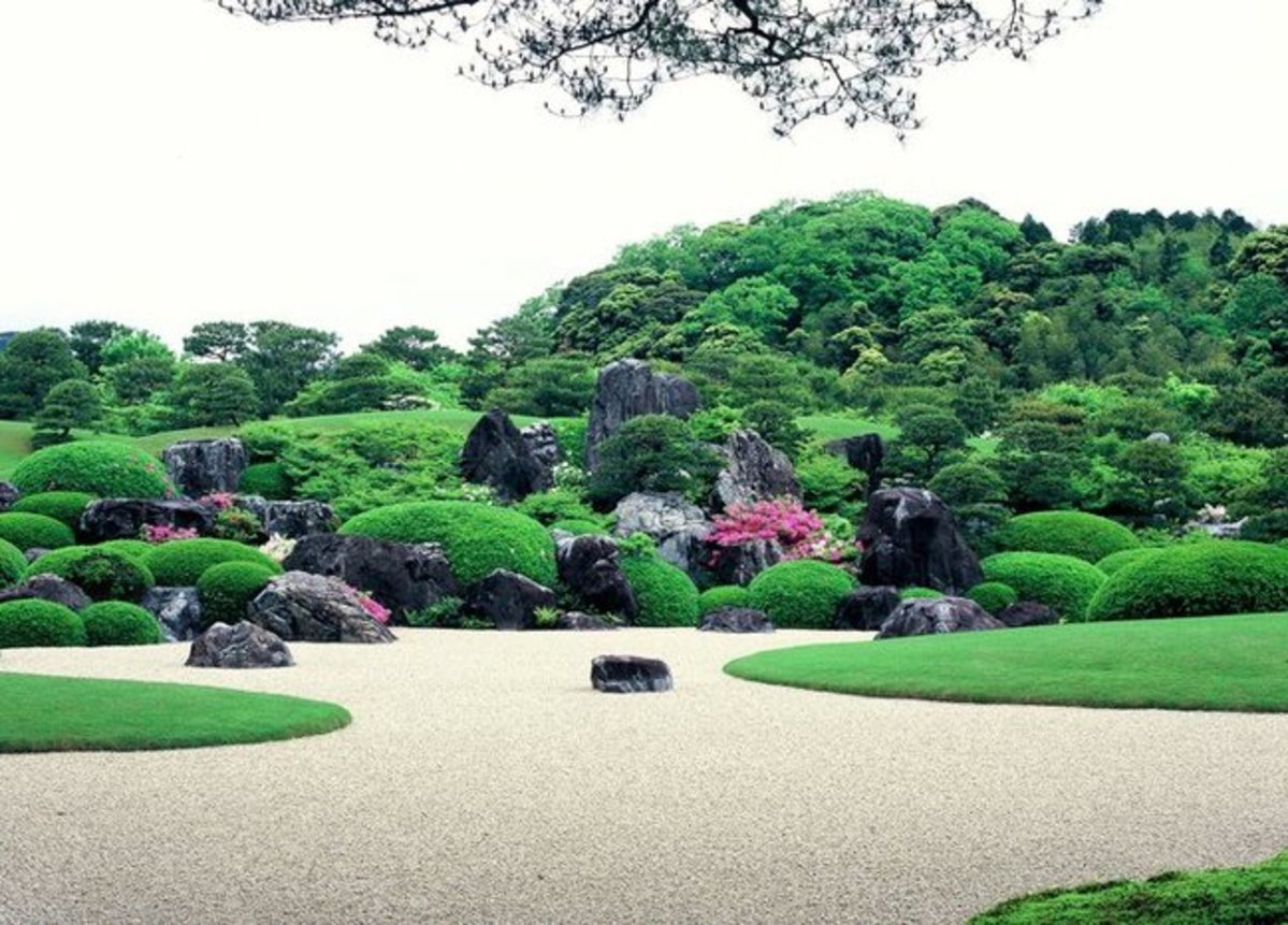 足立美術館の庭園