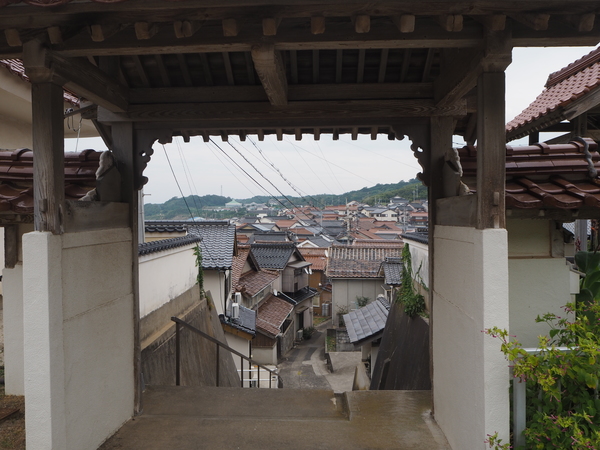 お寺からの風景