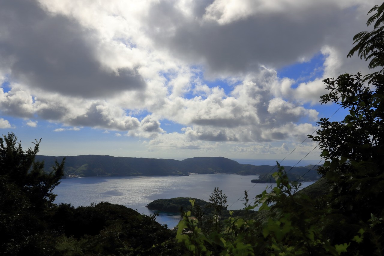 中腹からの風景