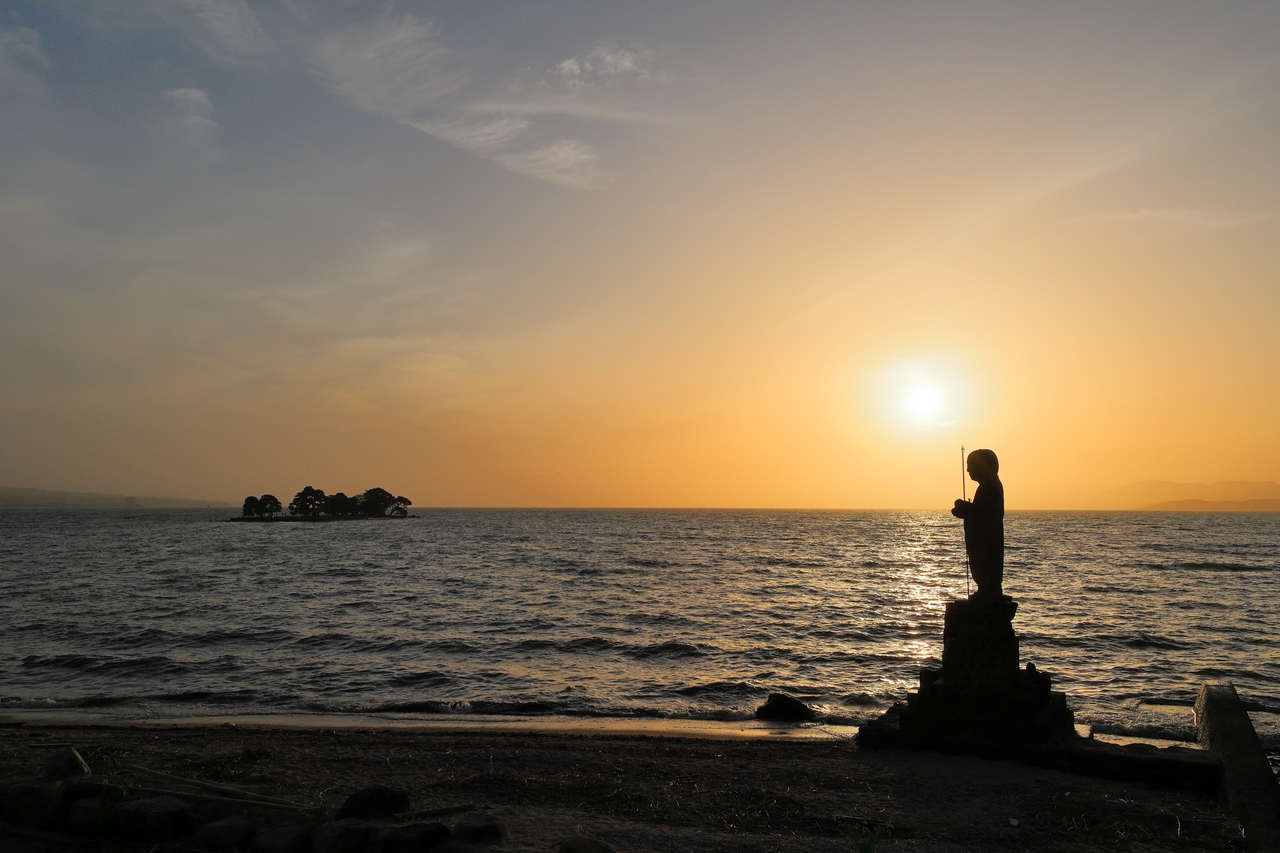 宍道湖の夕日