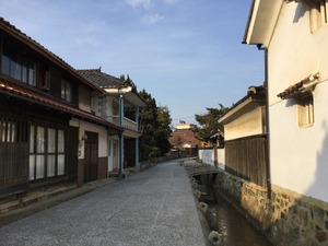 天領江津本町甍街道