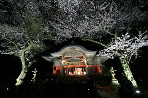 由良比女神社 春の夜神楽