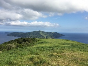 鬼舞展望所から望む知夫里島