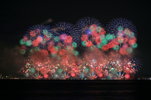 松江水郷祭湖上花火大会